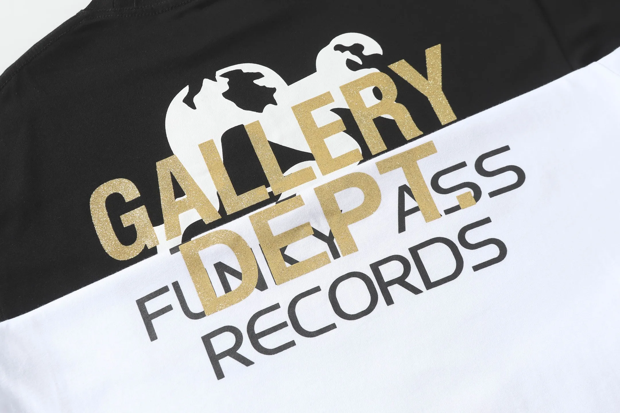 GALLERY.DEPT Summer new short-sleeved model number: D3321P104 Color: black white Size: S M L XL